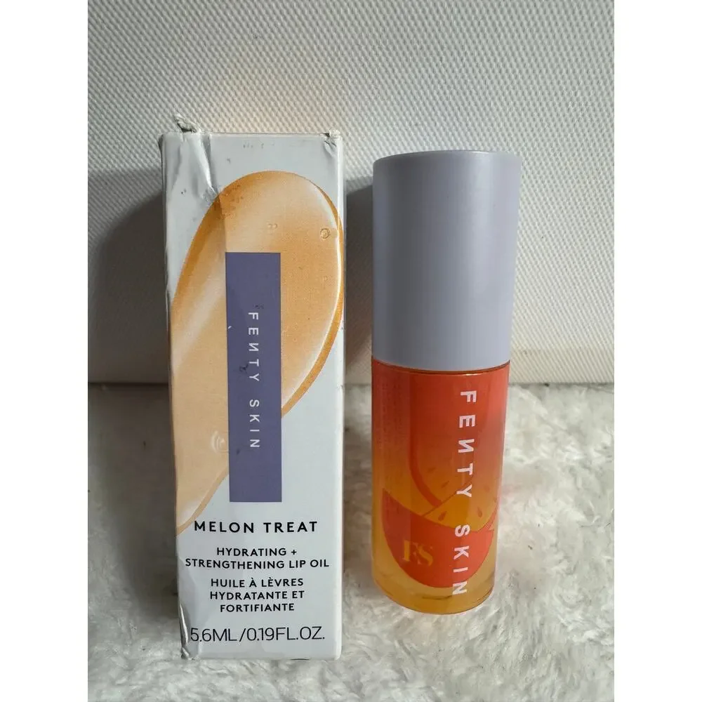 Fenty Skin Fenty Treatz Hydrating + Strengthening Lip Oil - Melon Treat.